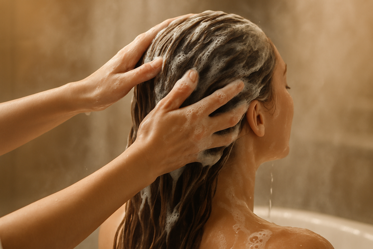 hair washing 